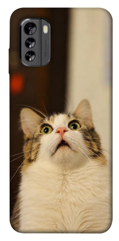 Чохол itsPrint Shocked Cat для Nokia G60, armored, купити оптом з доставкою