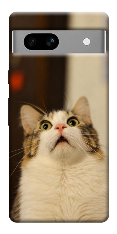 Чохол itsPrint Shocked Cat для Google Pixel 7a, armored, купити оптом з доставкою