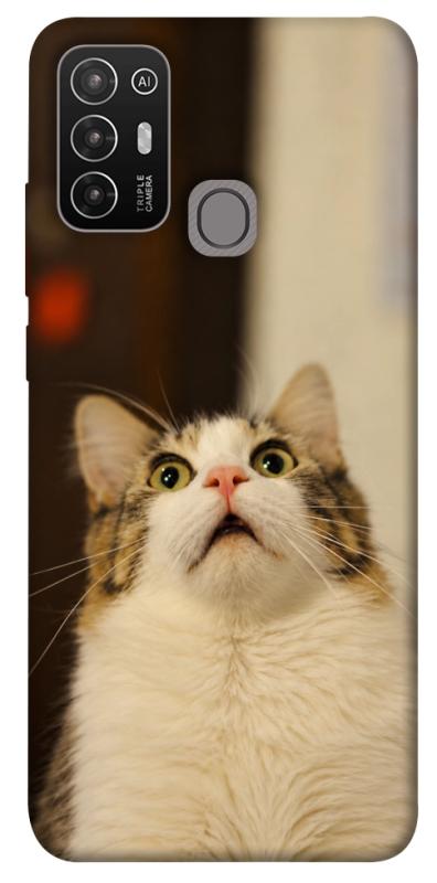 Чохол itsPrint Shocked Cat для ZTE Blade A52, armored, купити оптом з доставкою