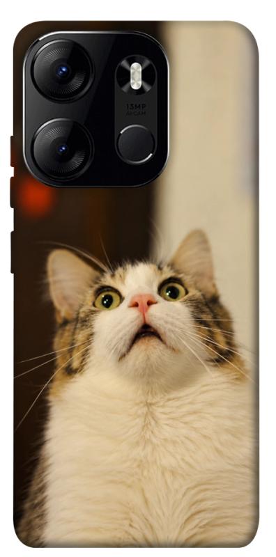 Чохол itsPrint Shocked Cat для Tecno Spark Go 2023, armored, купити оптом з доставкою