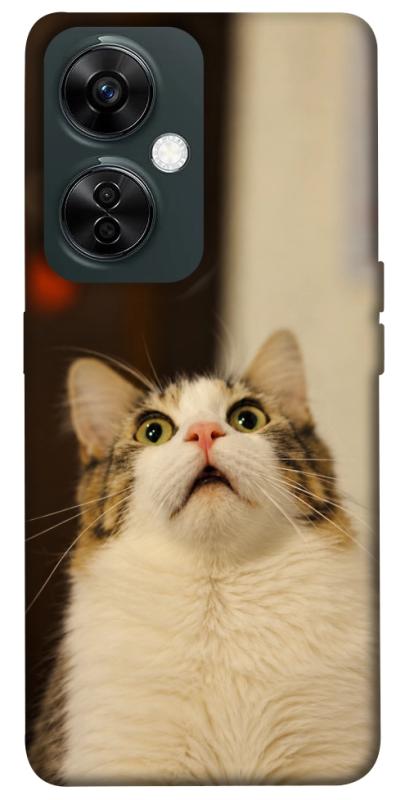 Чехол itsPrint Shocked Cat для OnePlus Nord CE 3 Lite, armored, купить оптом с доставкой