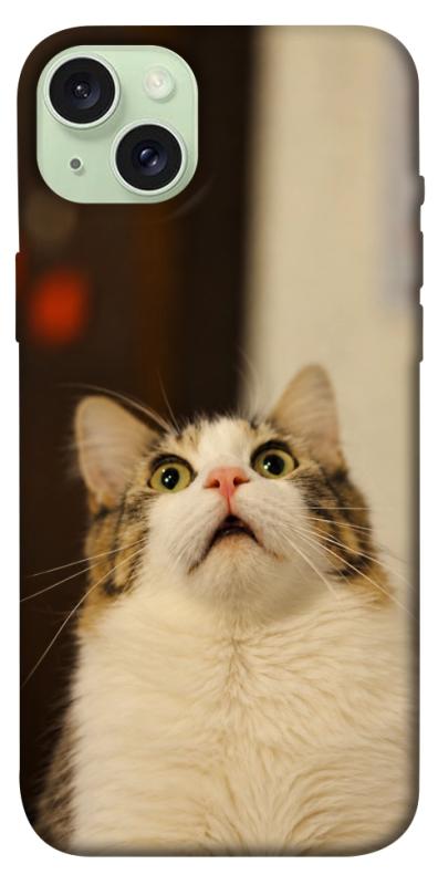 Чохол itsPrint Shocked Cat для Apple iPhone 15 Plus (6.7"), armored, купити оптом з доставкою