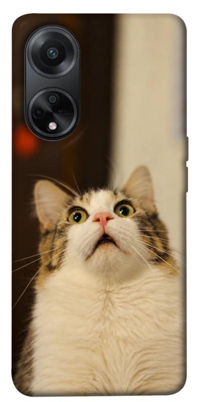 Чохол itsPrint Shocked Cat для Oppo A98, armored, купити оптом з доставкою