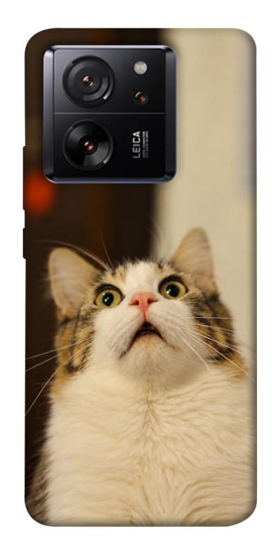 Чехол itsPrint Shocked Cat для Xiaomi 13T, armored, купить оптом с доставкой