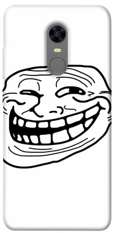 Чехол itsPrint Trollface для Xiaomi Redmi 5 Plus / Redmi Note 5 (Single Camera), armored, купить оптом с доставкой