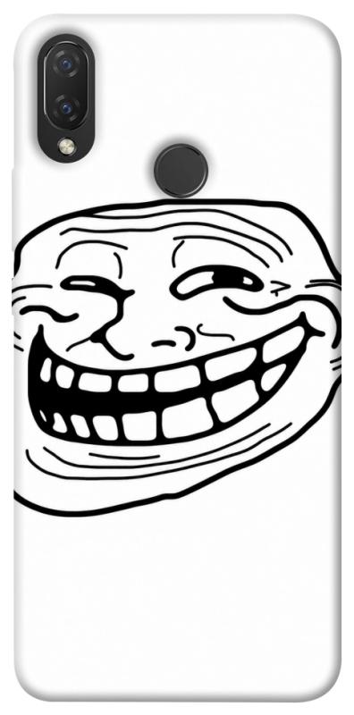 Чехол itsPrint Trollface для Huawei P Smart+ (nova 3i), armored, купить оптом с доставкой