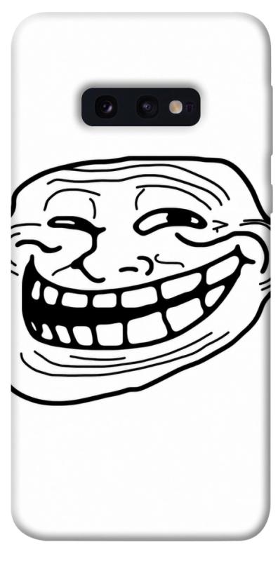 Чехол itsPrint Trollface для Samsung Galaxy S10e, armored, купить оптом с доставкой