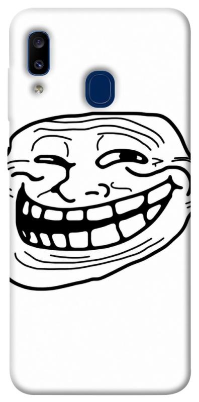 Чохол itsPrint Trollface для Samsung Galaxy A20 / A30, armored, купити оптом з доставкою