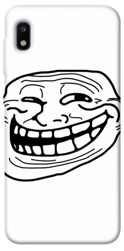 Чехол itsPrint Trollface для Samsung Galaxy A10 (A105F), armored, купить оптом с доставкой