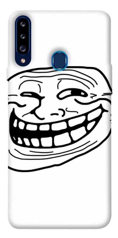 Чохол itsPrint Trollface для Samsung Galaxy A20s, armored, купити оптом з доставкою