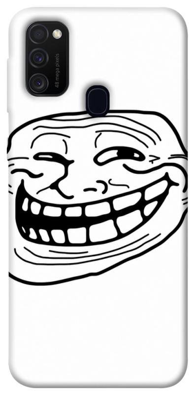 Чехол itsPrint Trollface для Samsung Galaxy M30s / M21, armored, купить оптом с доставкой