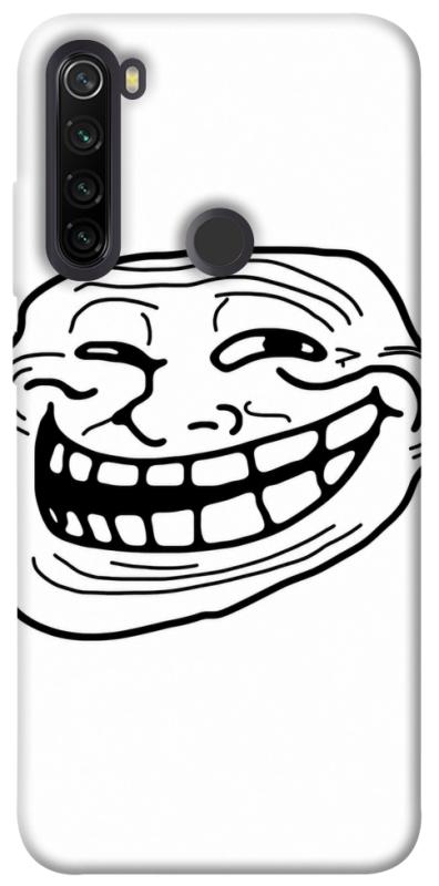 Чехол itsPrint Trollface для Xiaomi Redmi Note 8T, armored, купить оптом с доставкой