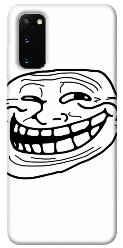 Чехол itsPrint Trollface для Samsung Galaxy S20, armored, купить оптом с доставкой