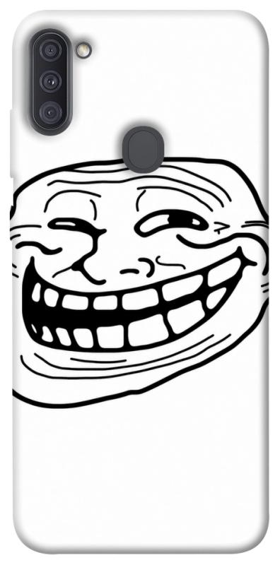 Чехол itsPrint Trollface для Samsung Galaxy A11, armored, купить оптом с доставкой