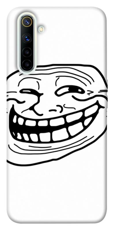 Чехол itsPrint Trollface для Realme 6, armored, купить оптом с доставкой