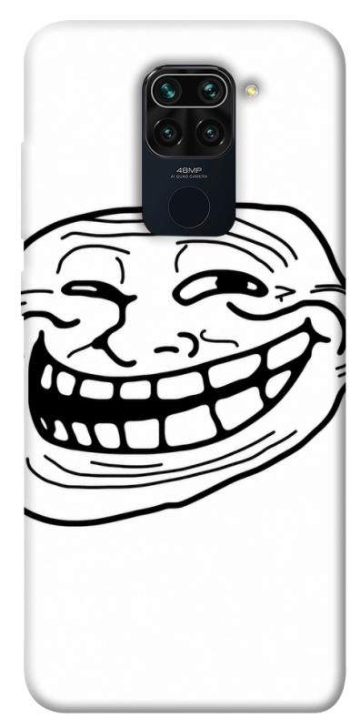 Чохол itsPrint Trollface для Xiaomi Redmi Note 9 / Redmi 10X, armored, купити оптом з доставкою