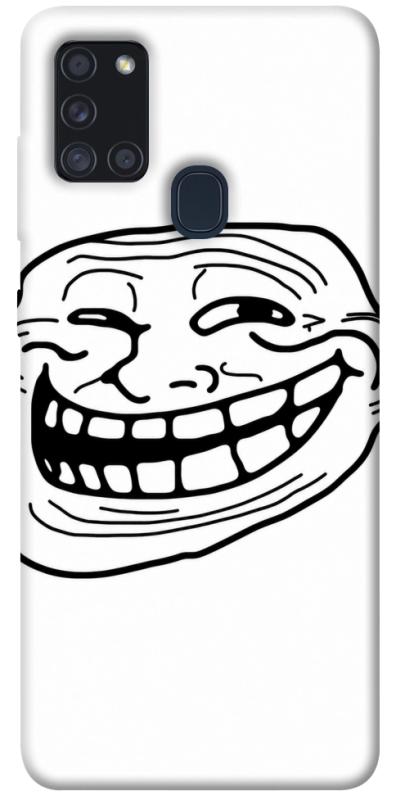 Чохол itsPrint Trollface для Samsung Galaxy A21s, armored, купити оптом з доставкою