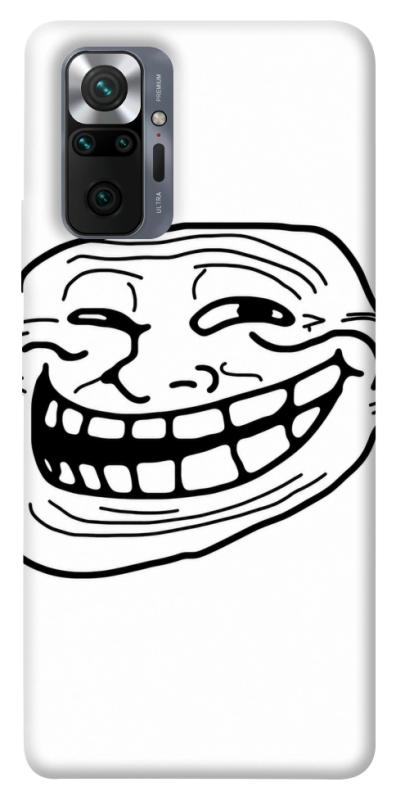 Чехол itsPrint Trollface для Xiaomi Redmi Note 10 Pro, armored, купить оптом с доставкой