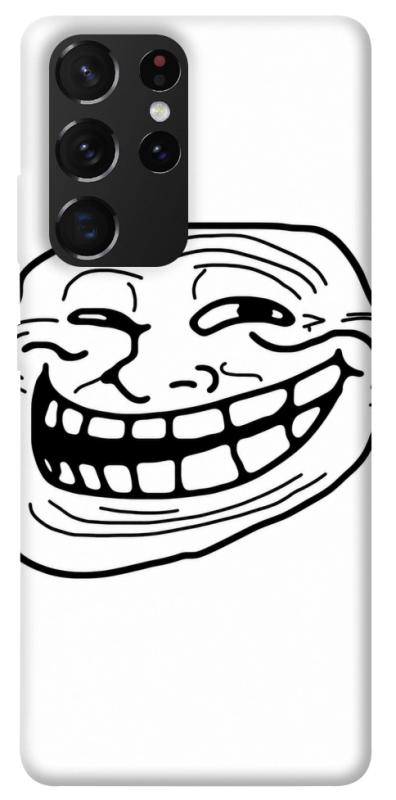Чохол itsPrint Trollface для Samsung Galaxy S21 Ultra, armored, купити оптом з доставкою