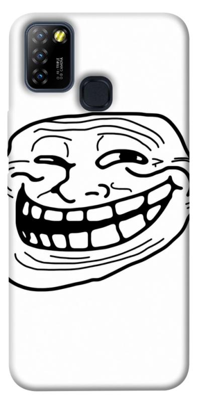Чохол itsPrint Trollface для Infinix Hot 10 Lite, armored, купити оптом з доставкою