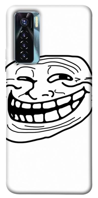 Чехол itsPrint Trollface для TECNO Camon 17 Pro, armored, купить оптом с доставкой