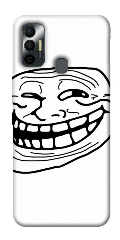 Чохол itsPrint Trollface для TECNO Spark 7, armored, купити оптом з доставкою