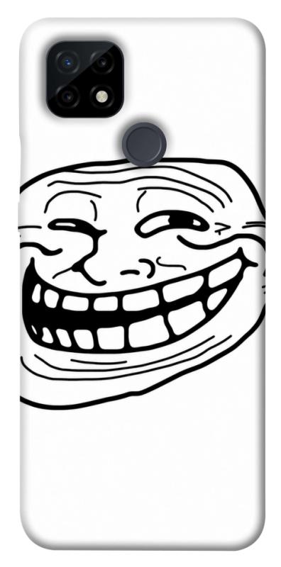 Чехол itsPrint Trollface для Realme C21, armored, купить оптом с доставкой