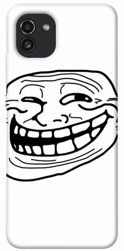 Чехол itsPrint Trollface для Samsung Galaxy A03, armored, купить оптом с доставкой