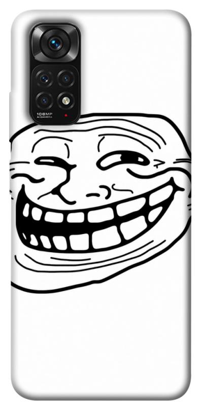 Чохол itsPrint Trollface для Xiaomi Redmi Note 11 (Global) / Note 11S, armored, купити оптом з доставкою