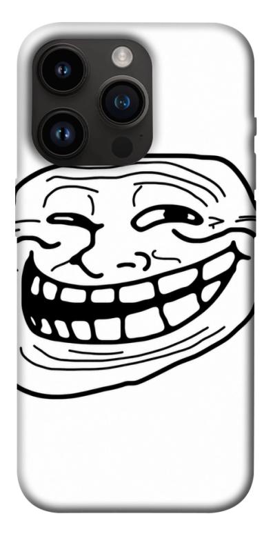 Чохол itsPrint Trollface для Apple iPhone 14 Pro (6.1"), armored, купити оптом з доставкою