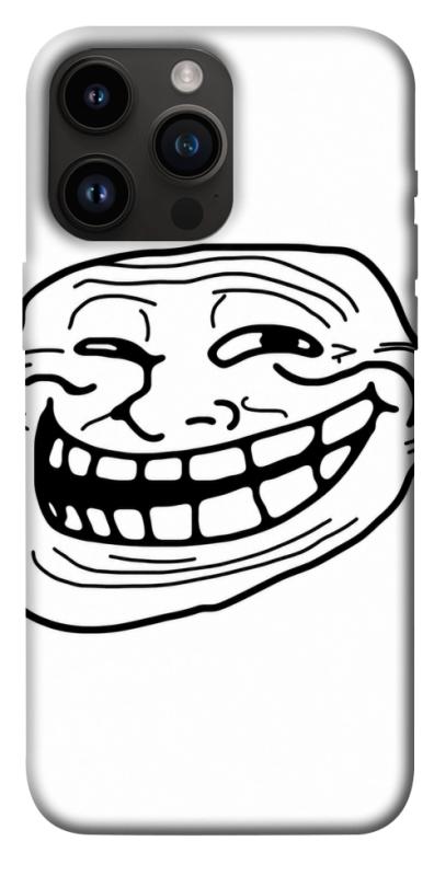 Чохол itsPrint Trollface для Apple iPhone 14 Pro Max (6.7"), armored, купити оптом з доставкою