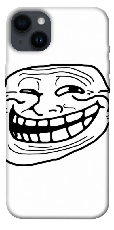 Чохол itsPrint Trollface для Apple iPhone 14 Plus (6.7"), armored, купити оптом з доставкою