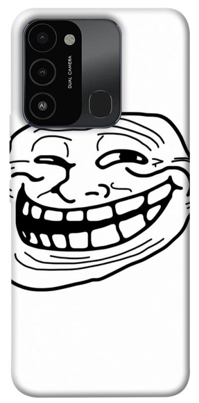 Чехол itsPrint Trollface для TECNO Spark 8C, armored, купить оптом с доставкой