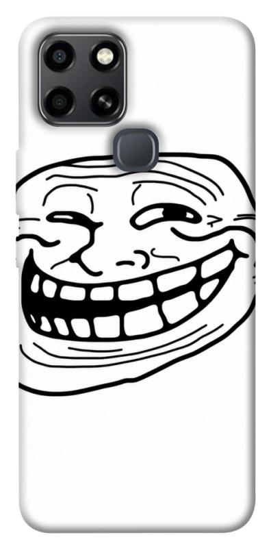 Чохол itsPrint Trollface для Infinix Smart 6, armored, купити оптом з доставкою