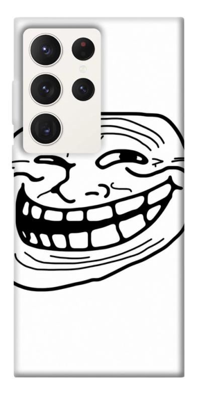Чохол itsPrint Trollface для Samsung Galaxy S23 Ultra, armored, купити оптом з доставкою