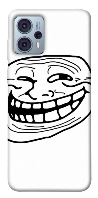 Чохол itsPrint Trollface для Motorola Moto G23, armored, купити оптом з доставкою
