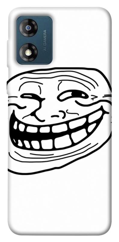 Чохол itsPrint Trollface для Motorola Moto E13, armored, купити оптом з доставкою