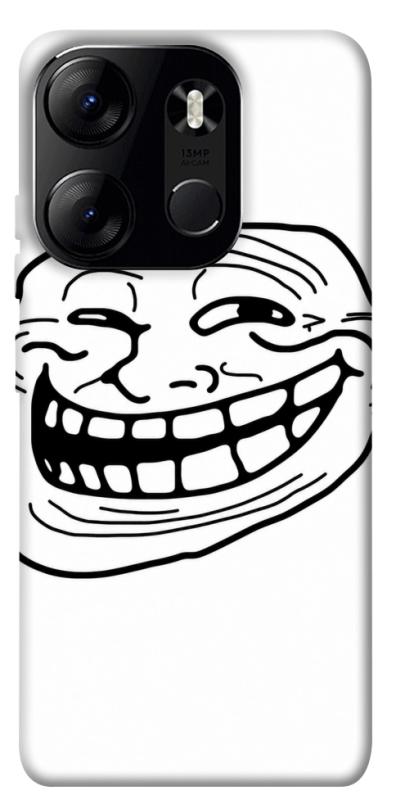 Чохол itsPrint Trollface для Tecno Spark Go 2023, armored, купити оптом з доставкою