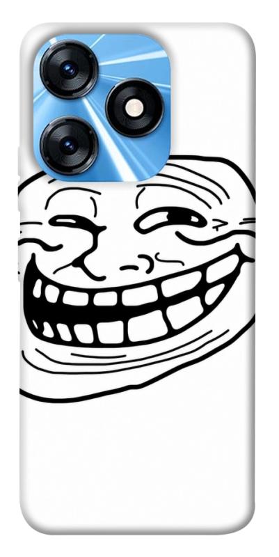 Чехол itsPrint Trollface для TECNO Spark 10 Pro, armored, купить оптом с доставкой