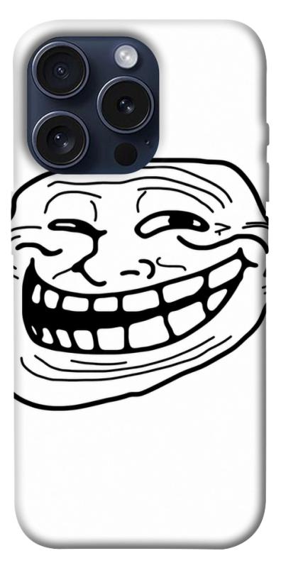 Чохол itsPrint Trollface для Apple iPhone 15 Pro (6.1"), armored, купити оптом з доставкою