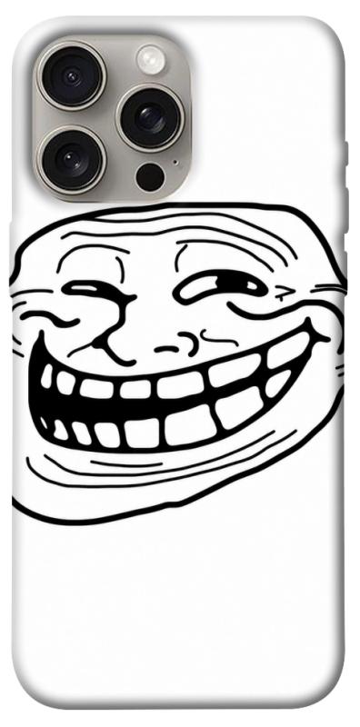 Чохол itsPrint Trollface для Apple iPhone 15 Pro Max (6.7"), armored, купити оптом з доставкою