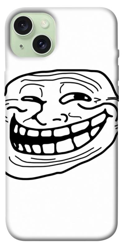 Чохол itsPrint Trollface для Apple iPhone 15 Plus (6.7"), armored, купити оптом з доставкою