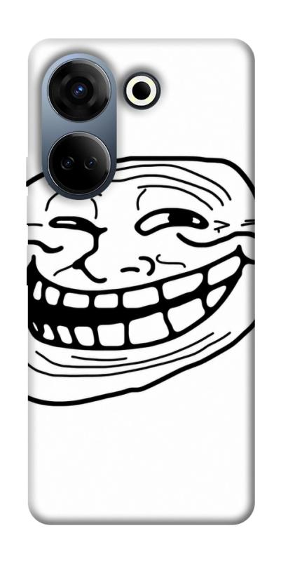 Чохол itsPrint Trollface для TECNO Camon 20 Pro (CK7n), armored, купити оптом з доставкою