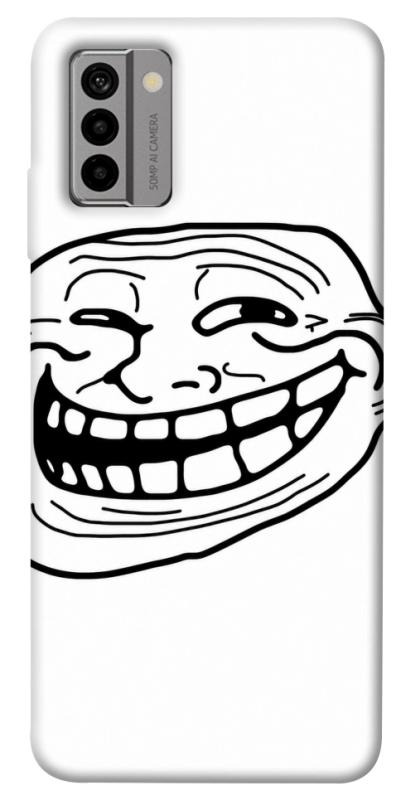 Чехол itsPrint Trollface для Nokia G22, armored, купить оптом с доставкой