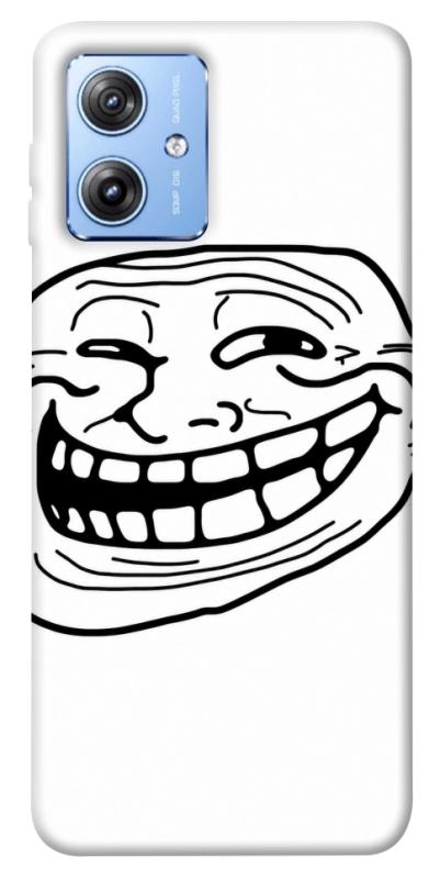 Чехол itsPrint Trollface для Motorola Moto G84, armored, купить оптом с доставкой