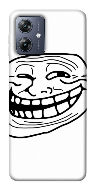 Чехол itsPrint Trollface для Motorola Moto G54, armored, купить оптом с доставкой