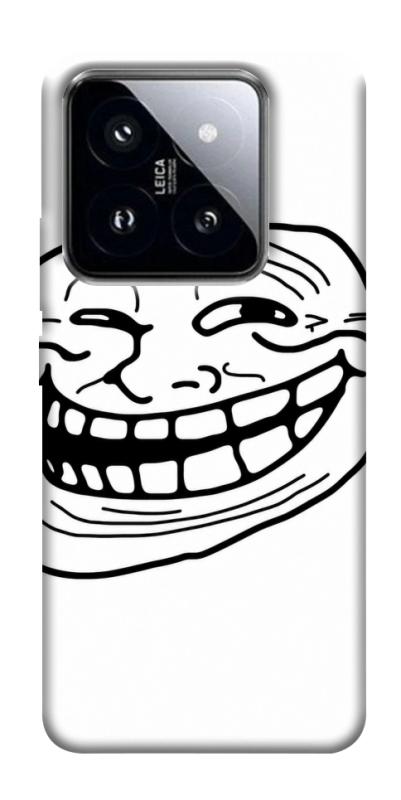 Чохол itsPrint Trollface для Xiaomi 14 Pro, armored, купити оптом з доставкою