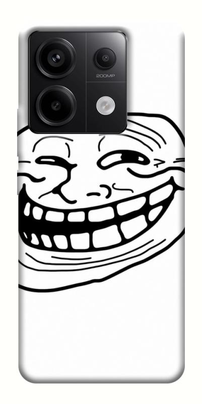 Чохол itsPrint Trollface для Xiaomi Redmi Note 13 Pro 4G, armored, купити оптом з доставкою