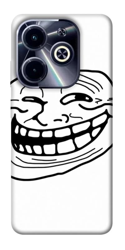 Чохол itsPrint Trollface для Infinix Hot 40i, armored, купити оптом з доставкою