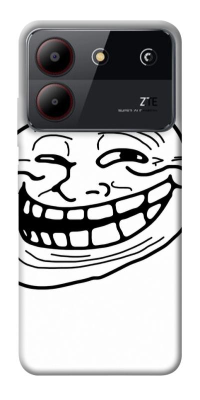 Чохол itsPrint Trollface для ZTE Blade A54 4G, armored, купити оптом з доставкою